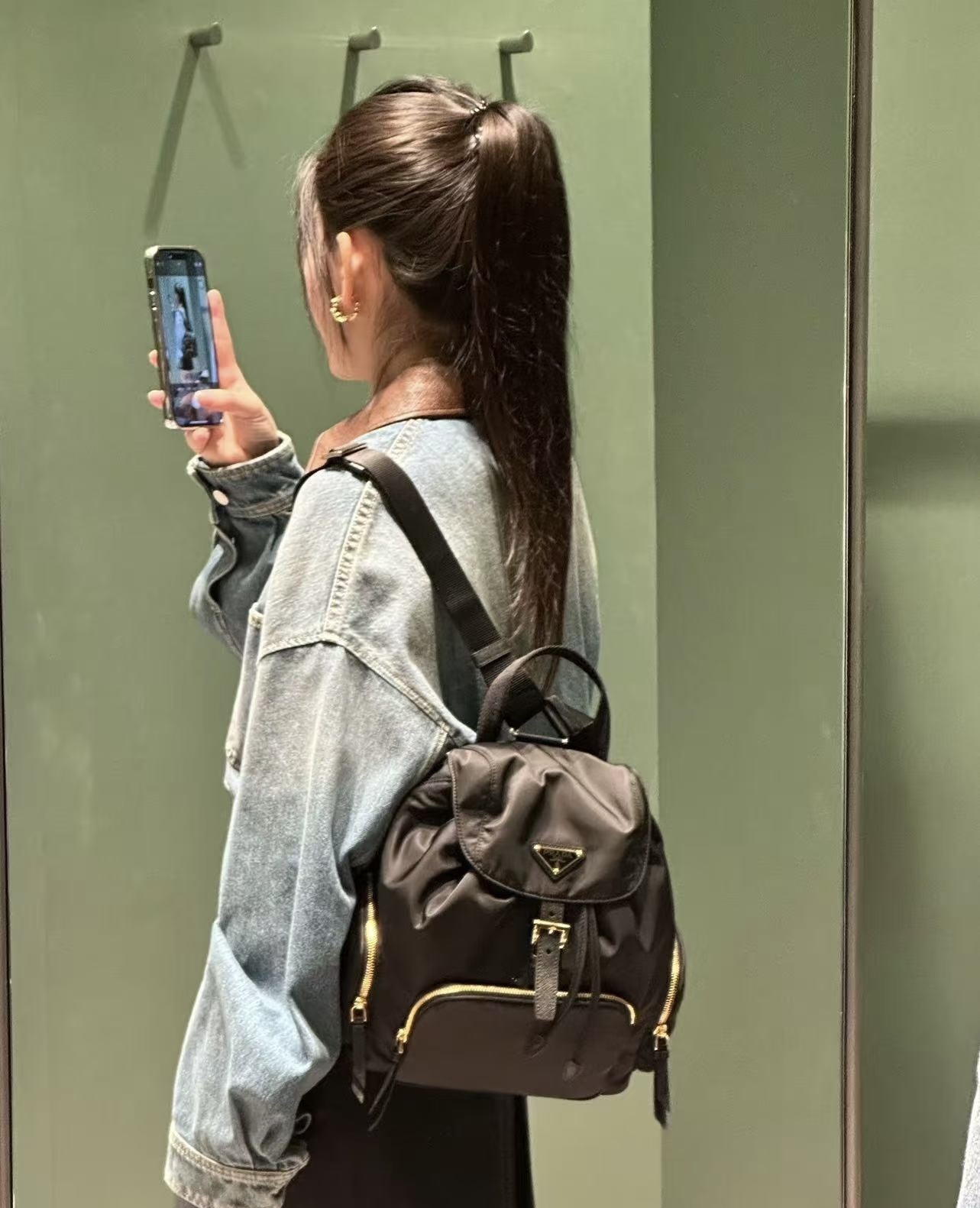 466 프라 PRA 여성 26S/S 스몰 리나일론 백팩 (에삐)