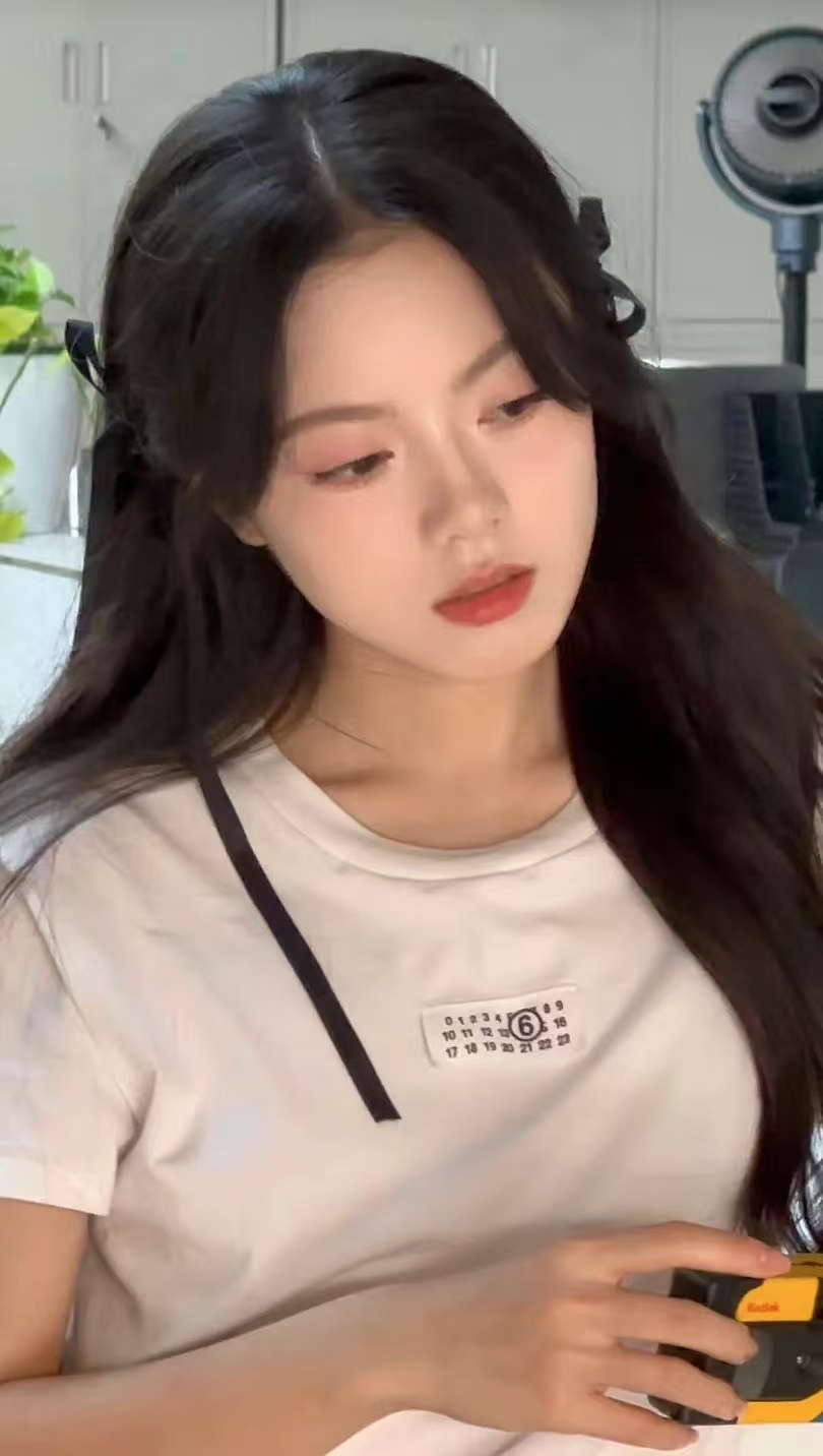 735 메죵 MM6 Numeric 코튼 티셔츠