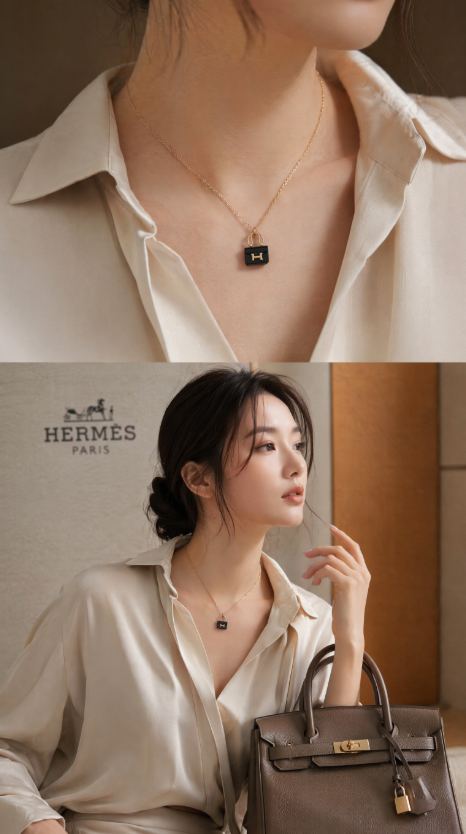 080 에르 HER 콘스탄스 제이드 네크리스 (강력한추천)